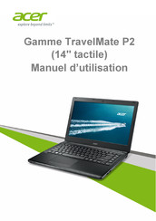 Acer TravelMate P2 Série Manuel D'utilisation