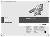 Bosch GSH 5 CE Professional Notice Originale