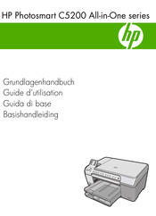 HP Photosmart C5200 All-in-One Série Guide D'utilisation