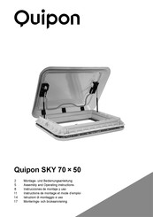 Quipon SKY 70 x 50 Instructions De Montage Et Mode D'emploi