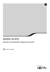 SOMFY INVISIO 3S RTS Manuel D'installation