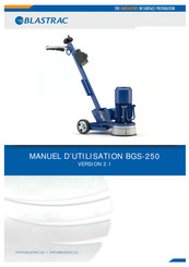 Blastrac BGS-250 Manuel D'utilisation