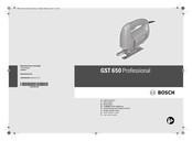 Bosch GST 650 Professional Notice Originale