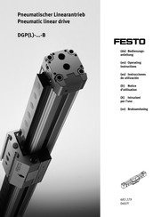 Festo DGPL B Série Notice D'utilisation
