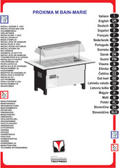 Tecfrigo PROXIMA M BAIN-MARIE Mode D'emploi