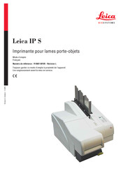 Leica BIOSYSTEMS IP S Mode D'emploi