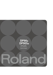 Roland DP90Se Mode D'emploi