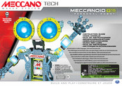 Meccano TECH MECCANOID G15 PERSONAL ROBOT Mode D'emploi