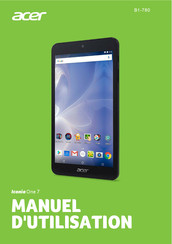Acer Iconia One 7 Manuel D'utilisation
