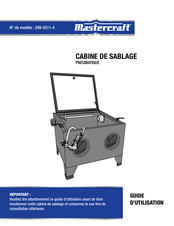 MasterCraft 299-5511-4 Guide D'utilisation