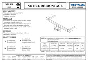 Westfalia 321811600001 Notice De Montage