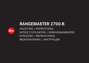 Leica RANGEMASTER 2700-B Notice D'utilisation
