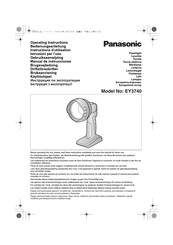 Panasonic EY3740 Instructions D'utilisation
