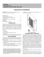 Carrier DGAPAXX1625 Instructions D'installation