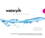 Waterpik SIDEKICK Instructions D'utilisation