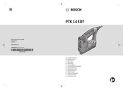 Bosch PTK 14 EDT Notice Originale