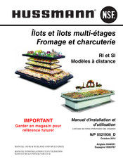 Hussmann NSF RI4 Manuel D'installation Et D'utilisation