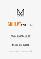 Modal SKULPTsynth SE Mode D'emploi