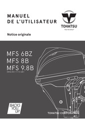 TOHATSU MFS 6BZ Manuel De L'utilisateur