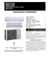Carrier 224ANS030000 Instructions D'installation