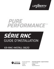 Lifebreath RNC5-TPD Guide D'installation