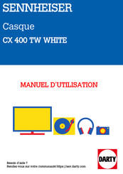 Sennheiser CX400TW1 Manuel D'utilisation