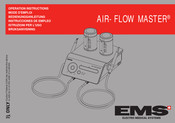 Ems Air-Flow Master Mode D'emploi