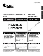 RedMax HEZ3060S Mode D'emploi