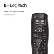 Logitech Harmony 350 Remote Mode D'emploi