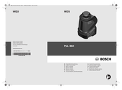 Bosch PLL 360 Notice Originale