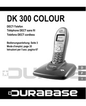 Durabase DK 300 COLOU Mode D'emploi