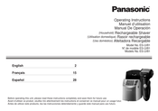 Panasonic ES‑LV81 Manuel D'utilisation