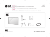 LG 32LJ550B Guide De Configuration Rapide