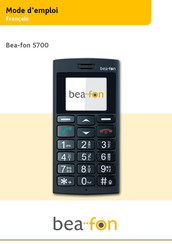 Bea-fon S700 Mode D'emploi