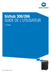 Konica Minolta bizhub 266 Guide De L'utilisateur