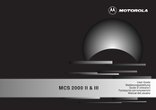 Motorola MCS 2000 II Guide D'utilisation