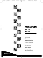 THOMSON VS 460 Manuel D'utilisation