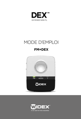 Widex FM + DEX Mode D'emploi