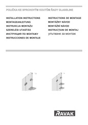 RAVAK GLASSLINE Instructions De Montage