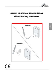 Durr Dental VISTACAM CL Manuel De Montage Et D'utilisation