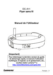 Lumens DC-A11 Manuel De L'utilisateur