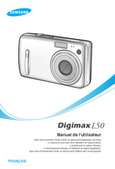 Samsung Digimax L50 Manuel De L'utilisateur