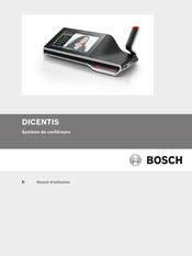 Bosch DICENTIS Manuel D'utilisation