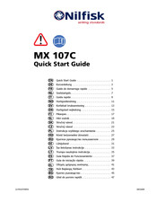 Nilfisk MX 107C Guide De Démarrage Rapide