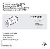 Festo SPTW-B2R Mode D'emploi