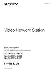 Sony Ipela SNT-EP104 Guide De L'utilisateur