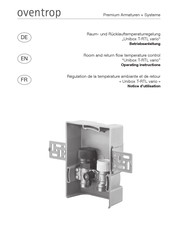 oventrop Unibox T-RTL vario Notice D'utilisation