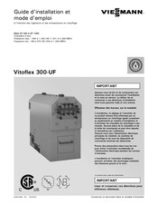 Viessmann Vitoflex 300-UF 950 Guide D'installation Et Mode D'emploi