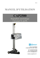 Capelec CAP2500 Manuel D'utilisation