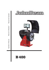 John Bean B400 Manuel D'utilisation